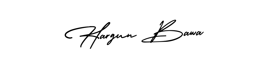 Best and Professional Signature Style for Hargun Bawa. AmerikaSignatureDemo-Regular Best Signature Style Collection. Hargun Bawa signature style 3 images and pictures png