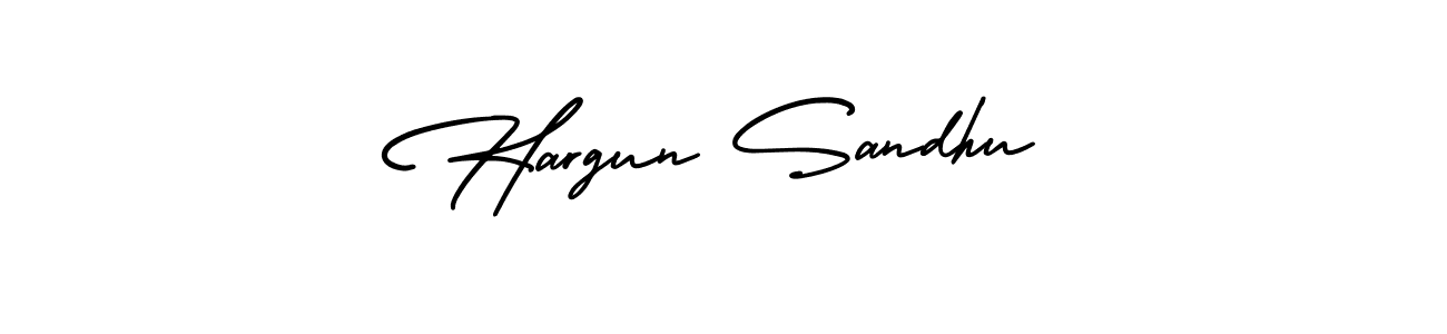 Best and Professional Signature Style for Hargun Sandhu. AmerikaSignatureDemo-Regular Best Signature Style Collection. Hargun Sandhu signature style 3 images and pictures png