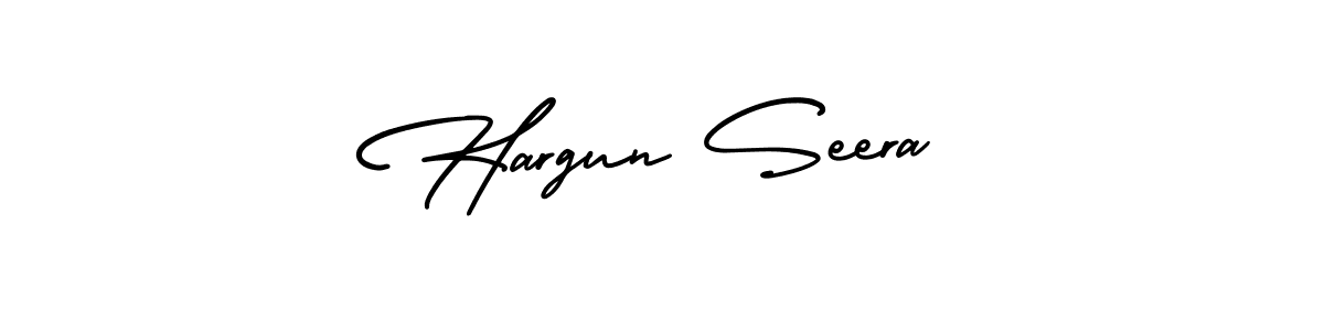 See photos of Hargun Seera official signature by Spectra . Check more albums & portfolios. Read reviews & check more about AmerikaSignatureDemo-Regular font. Hargun Seera signature style 3 images and pictures png