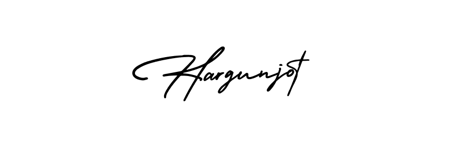 Also You can easily find your signature by using the search form. We will create Hargunjot name handwritten signature images for you free of cost using AmerikaSignatureDemo-Regular sign style. Hargunjot signature style 3 images and pictures png