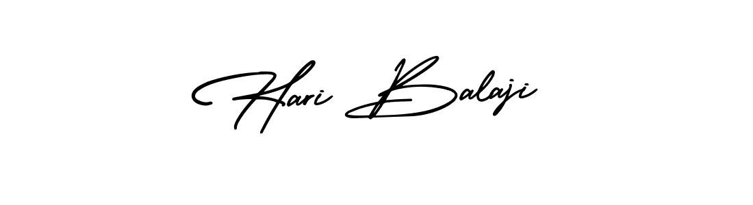 Hari Balaji stylish signature style. Best Handwritten Sign (AmerikaSignatureDemo-Regular) for my name. Handwritten Signature Collection Ideas for my name Hari Balaji. Hari Balaji signature style 3 images and pictures png