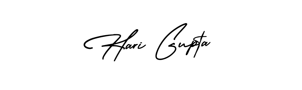 This is the best signature style for the Hari Gupta name. Also you like these signature font (AmerikaSignatureDemo-Regular). Mix name signature. Hari Gupta signature style 3 images and pictures png