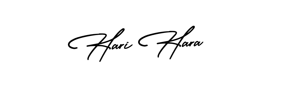 Make a beautiful signature design for name Hari Hara. With this signature (AmerikaSignatureDemo-Regular) style, you can create a handwritten signature for free. Hari Hara signature style 3 images and pictures png