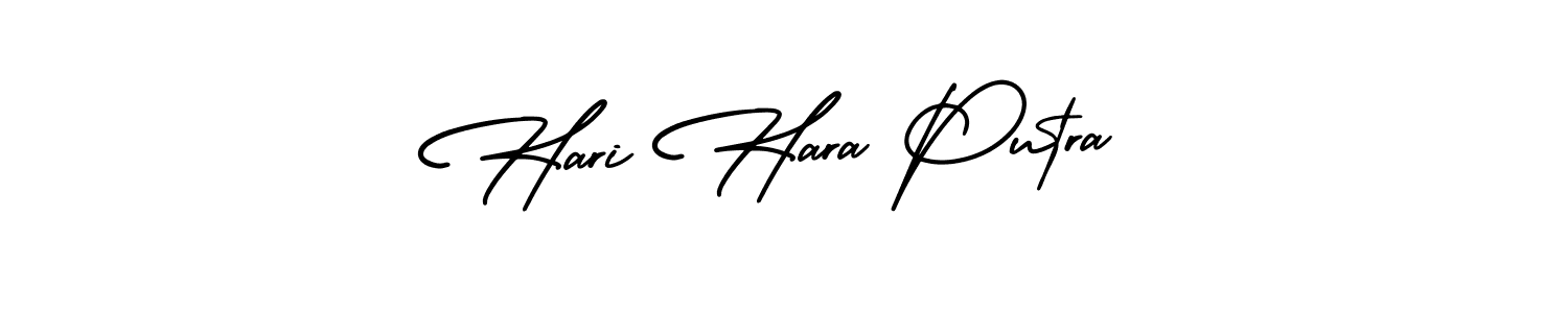 AmerikaSignatureDemo-Regular is a professional signature style that is perfect for those who want to add a touch of class to their signature. It is also a great choice for those who want to make their signature more unique. Get Hari Hara Putra name to fancy signature for free. Hari Hara Putra signature style 3 images and pictures png