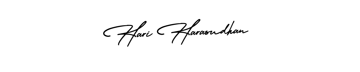 Hari Harasudhan stylish signature style. Best Handwritten Sign (AmerikaSignatureDemo-Regular) for my name. Handwritten Signature Collection Ideas for my name Hari Harasudhan. Hari Harasudhan signature style 3 images and pictures png