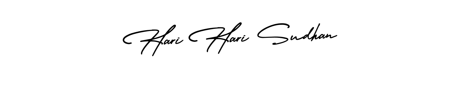 Hari Hari Sudhan stylish signature style. Best Handwritten Sign (AmerikaSignatureDemo-Regular) for my name. Handwritten Signature Collection Ideas for my name Hari Hari Sudhan. Hari Hari Sudhan signature style 3 images and pictures png