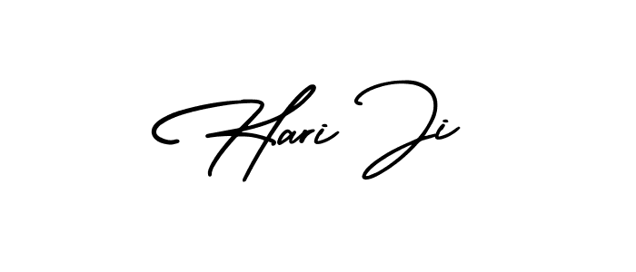 Design your own signature with our free online signature maker. With this signature software, you can create a handwritten (AmerikaSignatureDemo-Regular) signature for name Hari Ji. Hari Ji signature style 3 images and pictures png