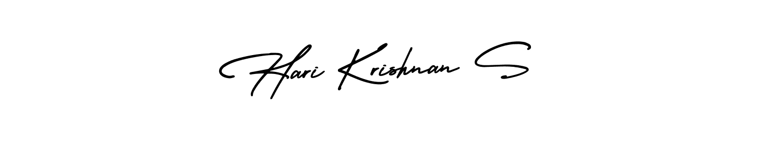 How to make Hari Krishnan S signature? AmerikaSignatureDemo-Regular is a professional autograph style. Create handwritten signature for Hari Krishnan S name. Hari Krishnan S signature style 3 images and pictures png