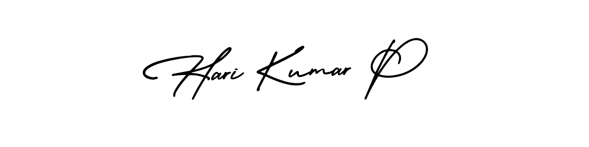 if you are searching for the best signature style for your name Hari Kumar P. so please give up your signature search. here we have designed multiple signature styles  using AmerikaSignatureDemo-Regular. Hari Kumar P signature style 3 images and pictures png