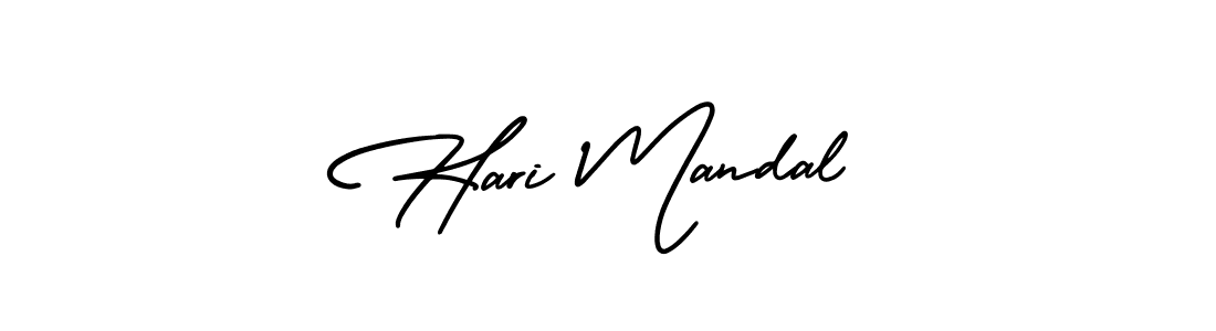 It looks lik you need a new signature style for name Hari Mandal. Design unique handwritten (AmerikaSignatureDemo-Regular) signature with our free signature maker in just a few clicks. Hari Mandal signature style 3 images and pictures png