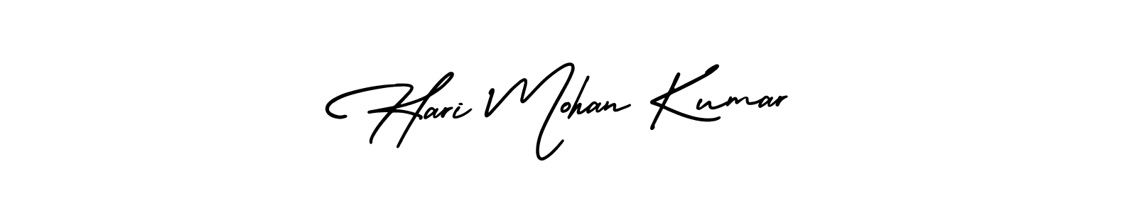 Hari Mohan Kumar stylish signature style. Best Handwritten Sign (AmerikaSignatureDemo-Regular) for my name. Handwritten Signature Collection Ideas for my name Hari Mohan Kumar. Hari Mohan Kumar signature style 3 images and pictures png