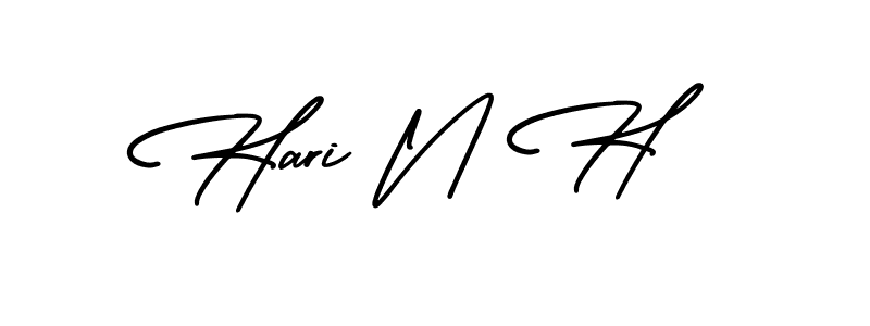 Best and Professional Signature Style for Hari N H. AmerikaSignatureDemo-Regular Best Signature Style Collection. Hari N H signature style 3 images and pictures png