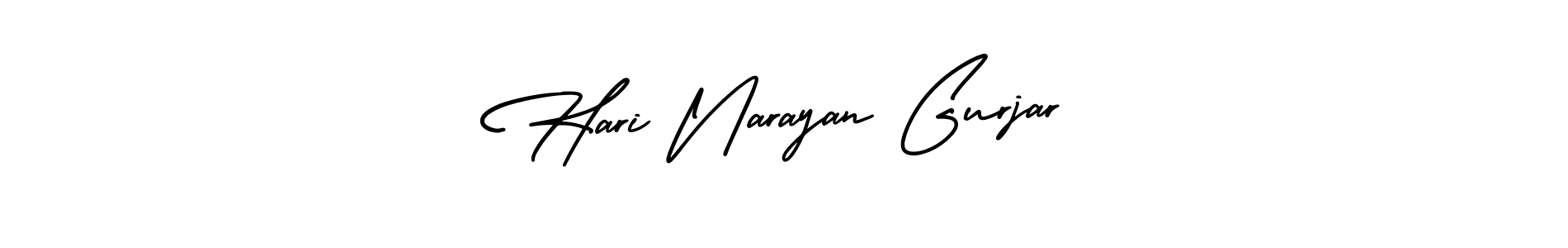 Hari Narayan Gurjar stylish signature style. Best Handwritten Sign (AmerikaSignatureDemo-Regular) for my name. Handwritten Signature Collection Ideas for my name Hari Narayan Gurjar. Hari Narayan Gurjar signature style 3 images and pictures png