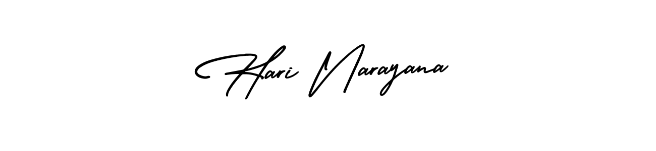 How to make Hari Narayana signature? AmerikaSignatureDemo-Regular is a professional autograph style. Create handwritten signature for Hari Narayana name. Hari Narayana signature style 3 images and pictures png