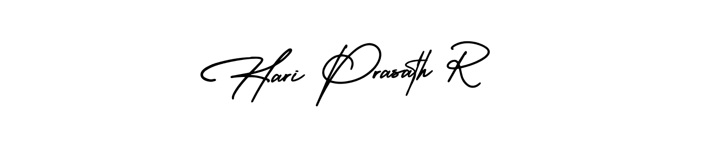 Design your own signature with our free online signature maker. With this signature software, you can create a handwritten (AmerikaSignatureDemo-Regular) signature for name Hari Prasath R. Hari Prasath R signature style 3 images and pictures png