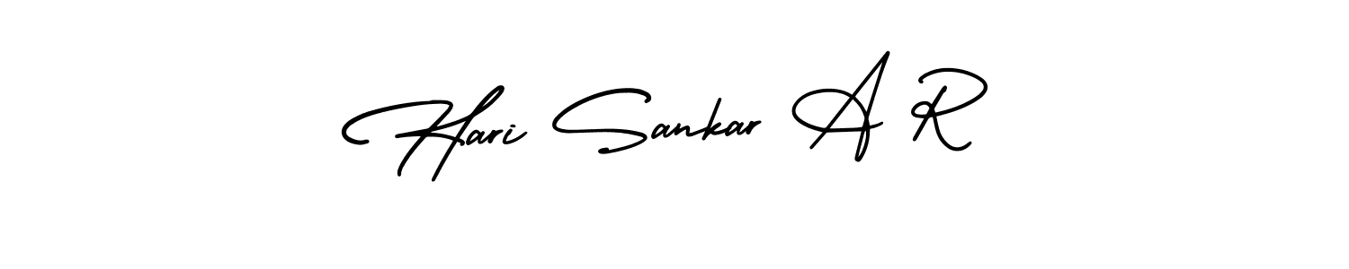 AmerikaSignatureDemo-Regular is a professional signature style that is perfect for those who want to add a touch of class to their signature. It is also a great choice for those who want to make their signature more unique. Get Hari Sankar A R name to fancy signature for free. Hari Sankar A R signature style 3 images and pictures png