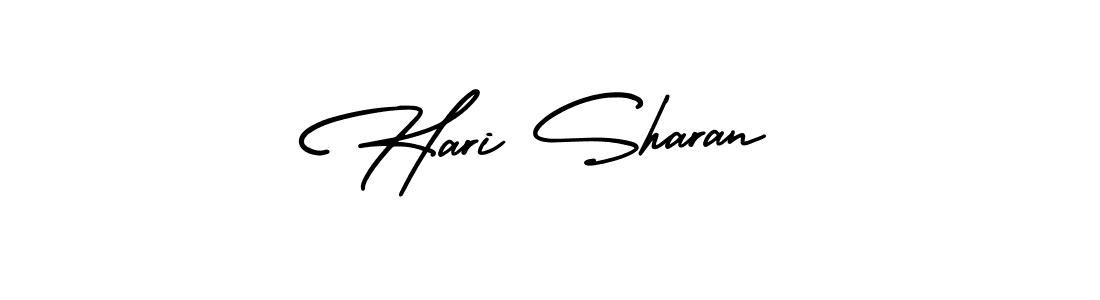 Design your own signature with our free online signature maker. With this signature software, you can create a handwritten (AmerikaSignatureDemo-Regular) signature for name Hari Sharan. Hari Sharan signature style 3 images and pictures png