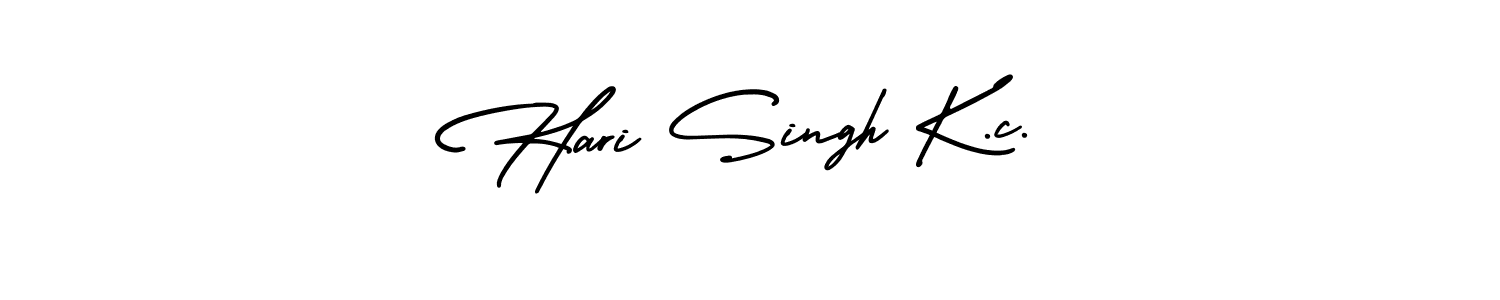 It looks lik you need a new signature style for name Hari Singh K.c.. Design unique handwritten (AmerikaSignatureDemo-Regular) signature with our free signature maker in just a few clicks. Hari Singh K.c. signature style 3 images and pictures png