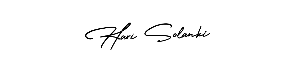 Create a beautiful signature design for name Hari Solanki. With this signature (AmerikaSignatureDemo-Regular) fonts, you can make a handwritten signature for free. Hari Solanki signature style 3 images and pictures png