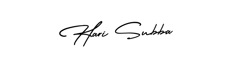 Use a signature maker to create a handwritten signature online. With this signature software, you can design (AmerikaSignatureDemo-Regular) your own signature for name Hari Subba. Hari Subba signature style 3 images and pictures png