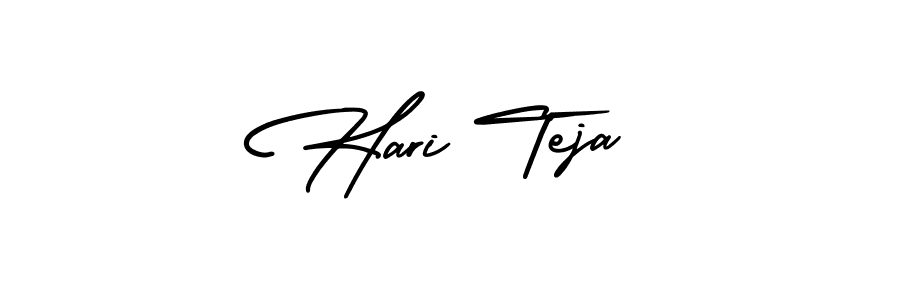 AmerikaSignatureDemo-Regular is a professional signature style that is perfect for those who want to add a touch of class to their signature. It is also a great choice for those who want to make their signature more unique. Get Hari Teja name to fancy signature for free. Hari Teja signature style 3 images and pictures png