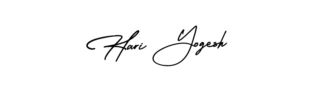 Best and Professional Signature Style for Hari Yogesh. AmerikaSignatureDemo-Regular Best Signature Style Collection. Hari Yogesh signature style 3 images and pictures png