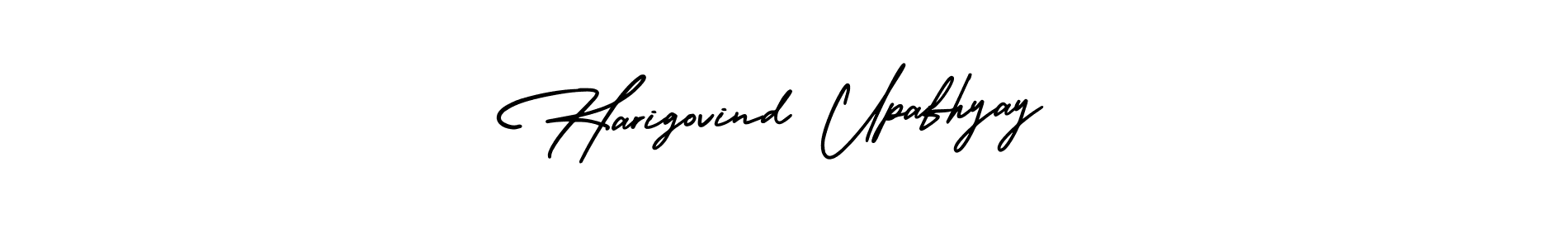 Also we have Harigovind Upafhyay name is the best signature style. Create professional handwritten signature collection using AmerikaSignatureDemo-Regular autograph style. Harigovind Upafhyay signature style 3 images and pictures png