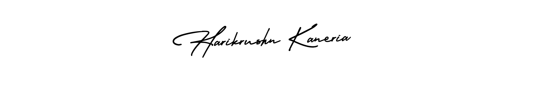 Also we have Harikrushn Kaneria name is the best signature style. Create professional handwritten signature collection using AmerikaSignatureDemo-Regular autograph style. Harikrushn Kaneria signature style 3 images and pictures png