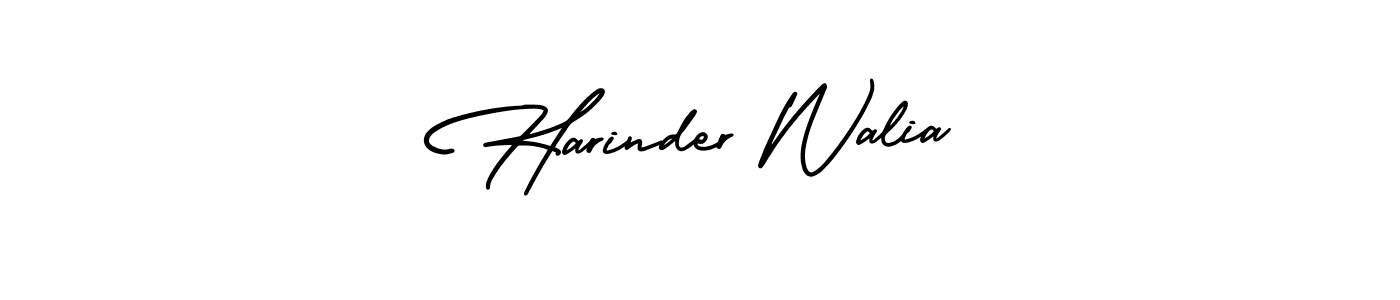 if you are searching for the best signature style for your name Harinder Walia. so please give up your signature search. here we have designed multiple signature styles  using AmerikaSignatureDemo-Regular. Harinder Walia signature style 3 images and pictures png