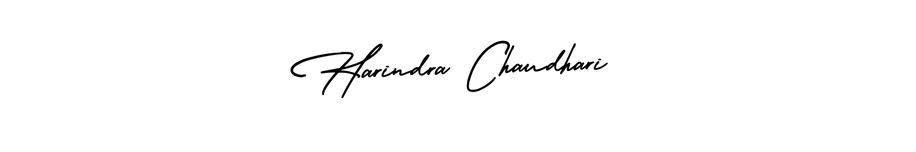 Use a signature maker to create a handwritten signature online. With this signature software, you can design (AmerikaSignatureDemo-Regular) your own signature for name Harindra Chaudhari. Harindra Chaudhari signature style 3 images and pictures png