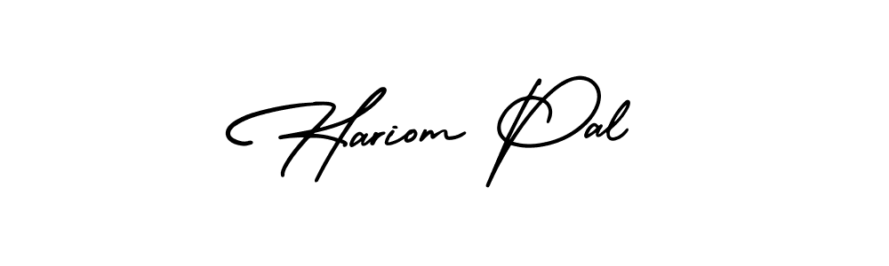 This is the best signature style for the Hariom Pal name. Also you like these signature font (AmerikaSignatureDemo-Regular). Mix name signature. Hariom Pal signature style 3 images and pictures png