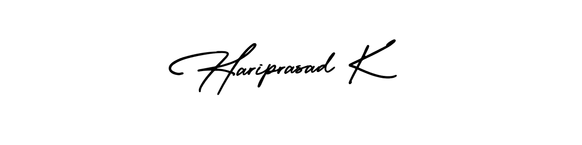 Best and Professional Signature Style for Hariprasad K. AmerikaSignatureDemo-Regular Best Signature Style Collection. Hariprasad K signature style 3 images and pictures png