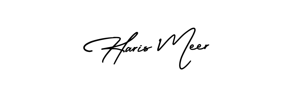 Make a beautiful signature design for name Haris Meer. Use this online signature maker to create a handwritten signature for free. Haris Meer signature style 3 images and pictures png