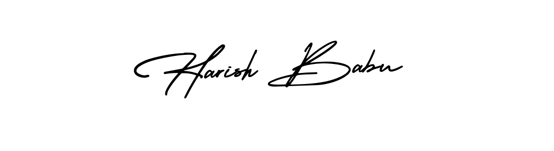 Make a beautiful signature design for name Harish Babu. Use this online signature maker to create a handwritten signature for free. Harish Babu signature style 3 images and pictures png