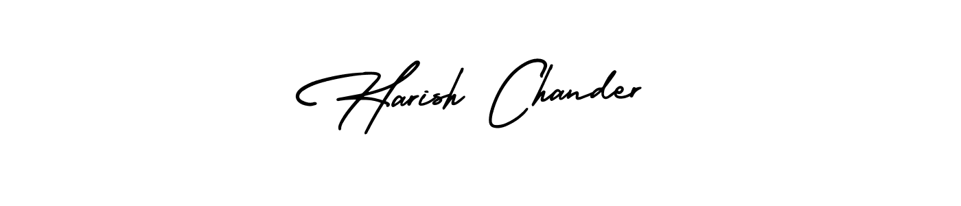 Make a beautiful signature design for name Harish Chander. Use this online signature maker to create a handwritten signature for free. Harish Chander signature style 3 images and pictures png