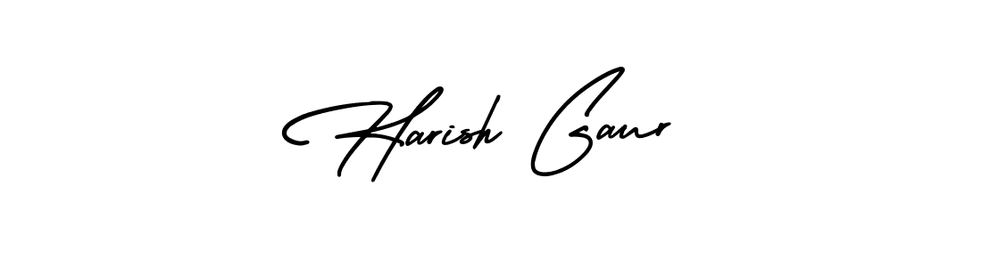 Similarly AmerikaSignatureDemo-Regular is the best handwritten signature design. Signature creator online .You can use it as an online autograph creator for name Harish Gaur. Harish Gaur signature style 3 images and pictures png