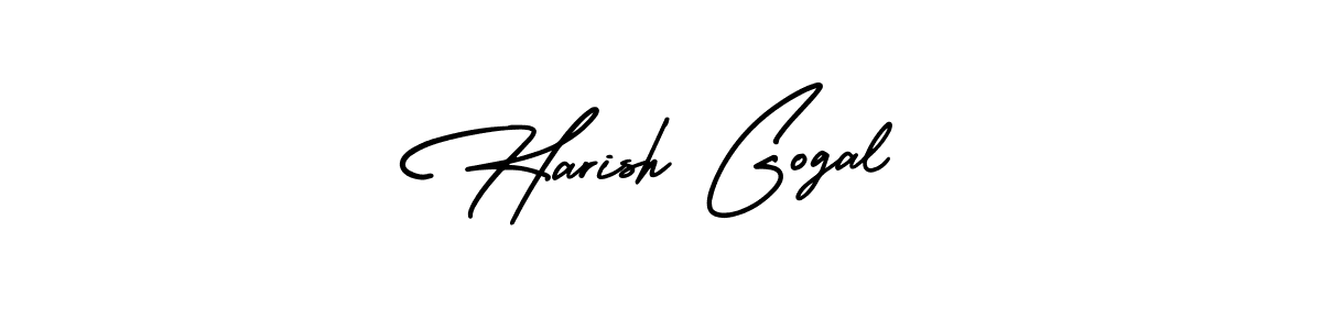 Best and Professional Signature Style for Harish Gogal. AmerikaSignatureDemo-Regular Best Signature Style Collection. Harish Gogal signature style 3 images and pictures png