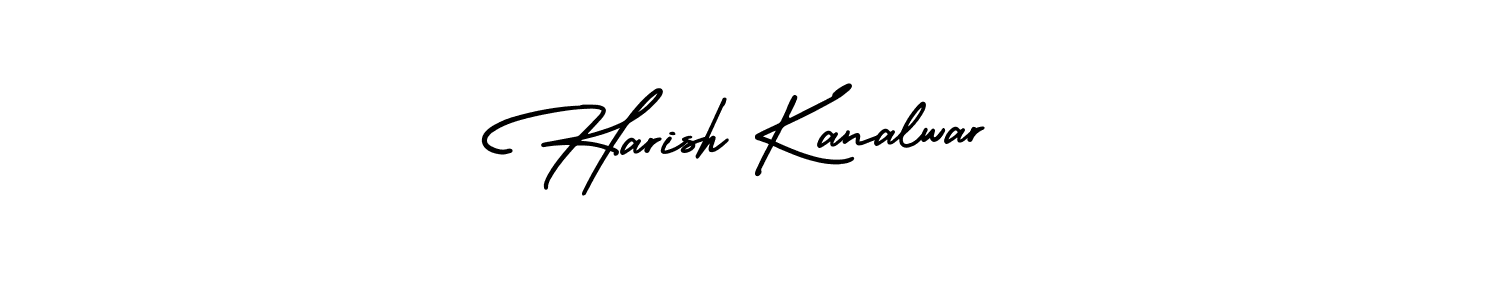 Make a short Harish Kanalwar signature style. Manage your documents anywhere anytime using AmerikaSignatureDemo-Regular. Create and add eSignatures, submit forms, share and send files easily. Harish Kanalwar signature style 3 images and pictures png