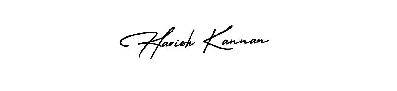 This is the best signature style for the Harish Kannan name. Also you like these signature font (AmerikaSignatureDemo-Regular). Mix name signature. Harish Kannan signature style 3 images and pictures png