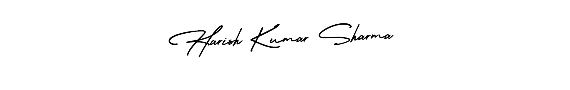 Make a beautiful signature design for name Harish Kumar Sharma. Use this online signature maker to create a handwritten signature for free. Harish Kumar Sharma signature style 3 images and pictures png