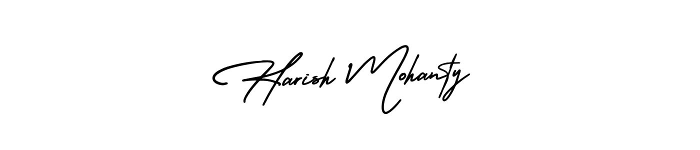 Best and Professional Signature Style for Harish Mohanty. AmerikaSignatureDemo-Regular Best Signature Style Collection. Harish Mohanty signature style 3 images and pictures png