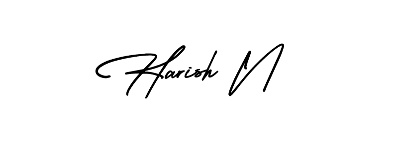 Once you've used our free online signature maker to create your best signature AmerikaSignatureDemo-Regular style, it's time to enjoy all of the benefits that Harish N name signing documents. Harish N signature style 3 images and pictures png