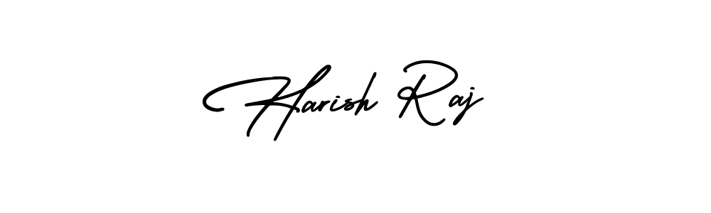 Harish Raj stylish signature style. Best Handwritten Sign (AmerikaSignatureDemo-Regular) for my name. Handwritten Signature Collection Ideas for my name Harish Raj. Harish Raj signature style 3 images and pictures png