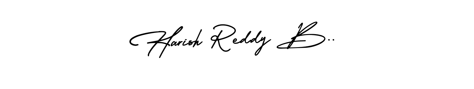 Similarly AmerikaSignatureDemo-Regular is the best handwritten signature design. Signature creator online .You can use it as an online autograph creator for name Harish Reddy B... Harish Reddy B.. signature style 3 images and pictures png