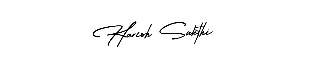 How to make Harish Sakthi signature? AmerikaSignatureDemo-Regular is a professional autograph style. Create handwritten signature for Harish Sakthi name. Harish Sakthi signature style 3 images and pictures png