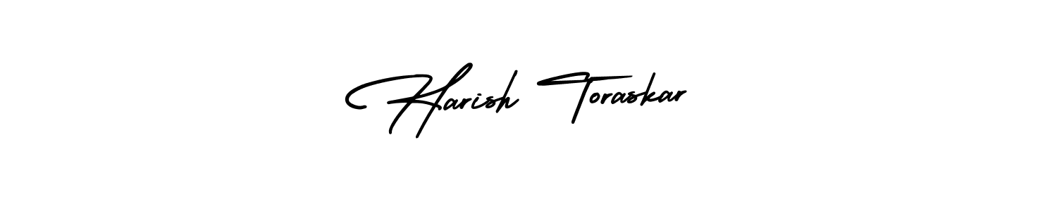 Make a beautiful signature design for name Harish Toraskar. Use this online signature maker to create a handwritten signature for free. Harish Toraskar signature style 3 images and pictures png