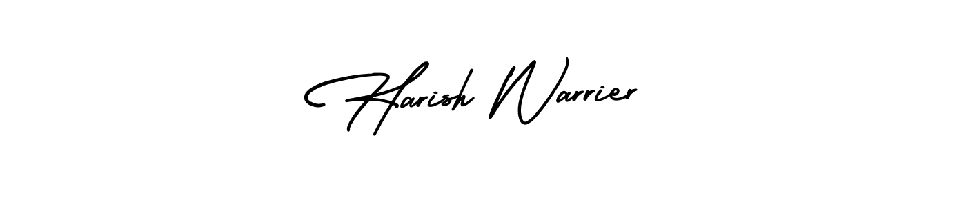 AmerikaSignatureDemo-Regular is a professional signature style that is perfect for those who want to add a touch of class to their signature. It is also a great choice for those who want to make their signature more unique. Get Harish Warrier name to fancy signature for free. Harish Warrier signature style 3 images and pictures png