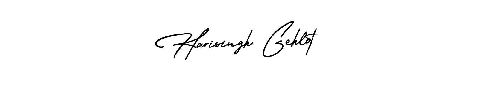 Also we have Harisingh Gehlot name is the best signature style. Create professional handwritten signature collection using AmerikaSignatureDemo-Regular autograph style. Harisingh Gehlot signature style 3 images and pictures png