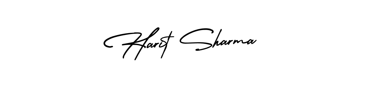 Similarly AmerikaSignatureDemo-Regular is the best handwritten signature design. Signature creator online .You can use it as an online autograph creator for name Harit Sharma. Harit Sharma signature style 3 images and pictures png