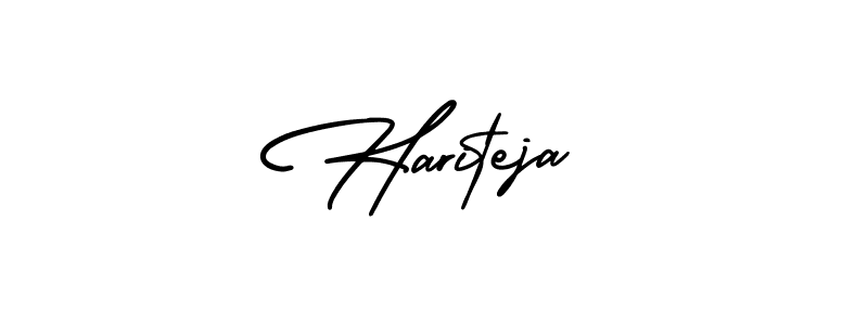 Also You can easily find your signature by using the search form. We will create Hariteja name handwritten signature images for you free of cost using AmerikaSignatureDemo-Regular sign style. Hariteja signature style 3 images and pictures png